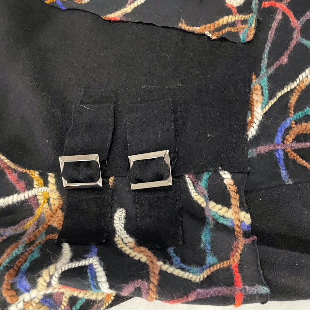 Multicolor Embroidered Mini Dress - Picture 10 of 10